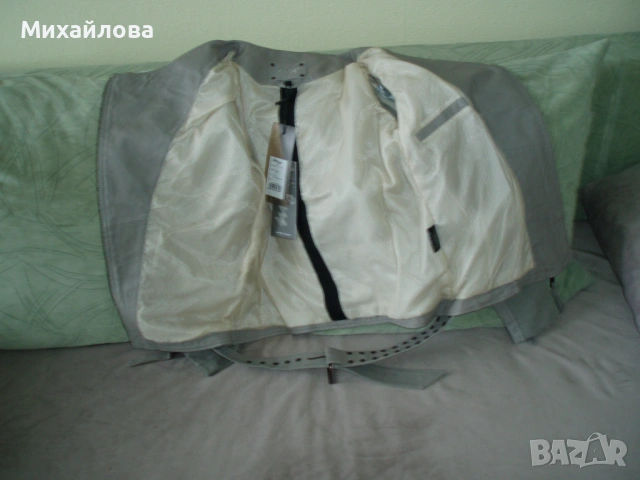 Страхотно кожено яке MAZE естествена кожа! Ново с етикет!, снимка 8 - Якета - 53780040