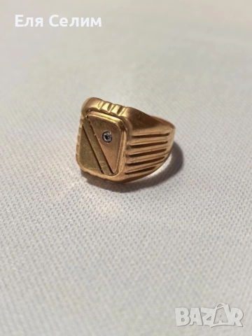 Мъжки 14к пръстен