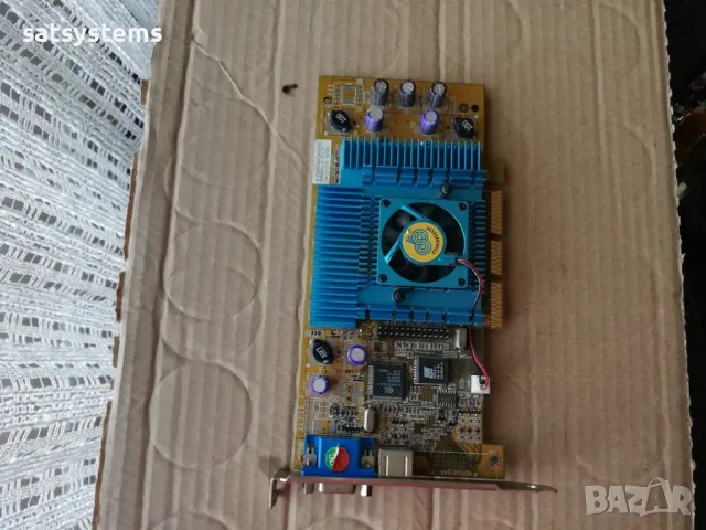 Видео карта Chaintech A-G320-64VB-D030 GeForce 3 Ti200 128MB AGP, снимка 8 - Видеокарти - 47455668