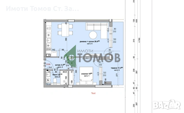 Двустаен апартамент в луксозен жилищен комплекс в кв. Аязмото, снимка 2 - Апартаменти - 53994694