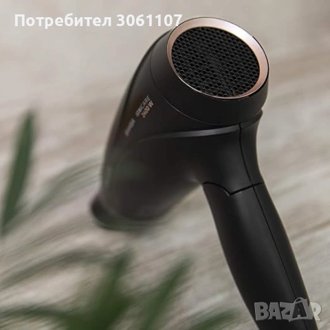 Сешоар Cecotec Bamba IoniCare 5450 Power&Go Pro Ice 2400W Черен, снимка 8 - Сешоари - 53378181
