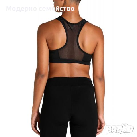 Дамско спортно бюстие puma mid impact 4keeps training bra black w, снимка 2 - Потници - 46789586