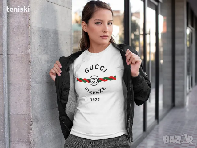 Тениски GUCCI Принт, снимка 1 - Тениски - 47137705