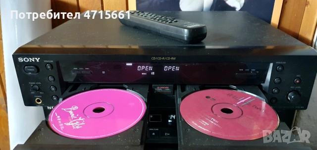 Sony RCD-W3 CD recorder записващо компакт дискове неработещ, снимка 3 - CD дискове - 54196066