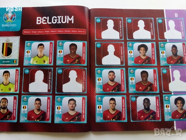 Албум със стикери "UEFA EURO 2020" PANINI, снимка 12 - Колекции - 52477470