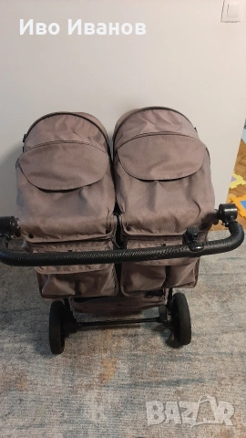 Количка за близнаци "Baby Monster", снимка 5 - Детски колички - 53654676