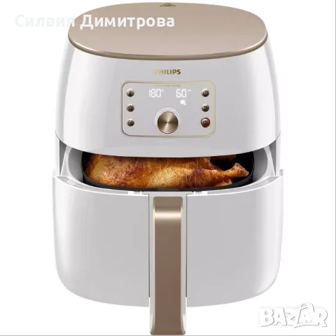 Нов Уред за здравословно готвене Philips HD9870/20 AirFryer , 2225 W, 7,3 L, снимка 1 - Печки, фурни - 48940071