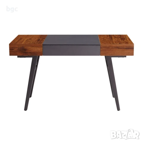 Ново Масивно Разтегателно Работно Бюро Kring Extensible, 130x76x61.5, Метал + MDF, снимка 5 - Бюра - 50548838