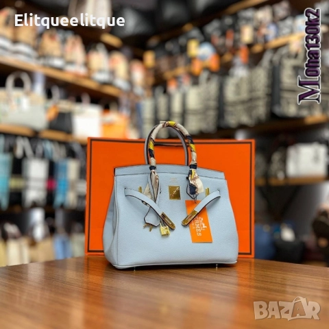 чанти HERMES BİRKİN 30 30✖️23 CM🎖️ , снимка 13 - Чанти - 52242790
