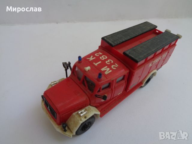 ROCO ? PREISER? H0 1/87 MAGIRUS МОДЕЛ ИГРАЧКА ПОЖАРНА КАМИОН, снимка 5 - Колекции - 46744217