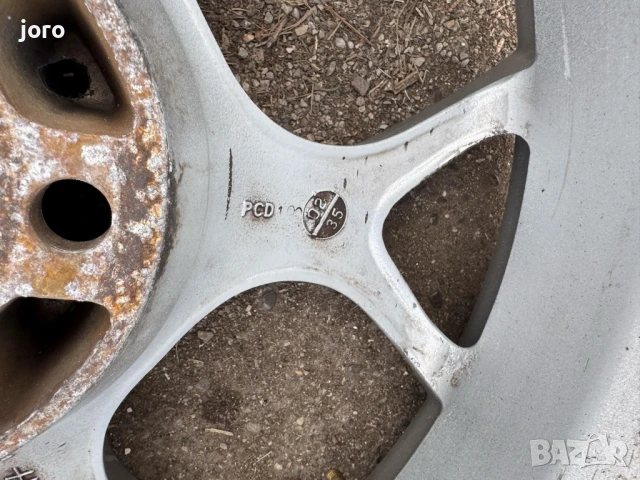 Джанти 17" 5×100/57.1 7.5j, снимка 6 - Гуми и джанти - 50828946