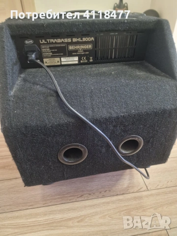Басов усилвател Behringer BXL900A , снимка 3 - Тонколони - 53655322