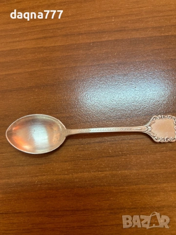 Антикварна лъжица Германия, снимка 5 - Антикварни и старинни предмети - 54261751