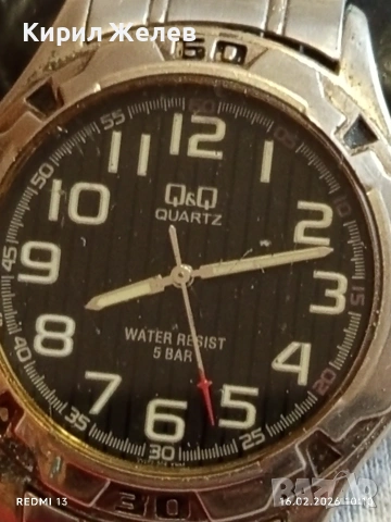 Модерен мъжки часовник Q/Q QUARTZ JAPAN класически модел 51850, снимка 3 - Мъжки - 53491558