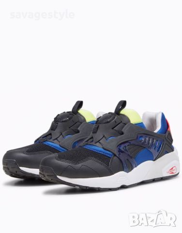 Мъжки маратонки PUMA Disc Blaze Og Shoes Black/Blue, снимка 3 - Маратонки - 46473080