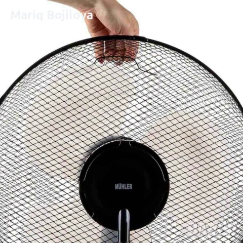 Вентилатор с водна мъгла 16'', 75W, LED, дист. упр-е, снимка 9 - Вентилатори - 50554433