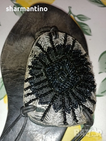 Hunky Dory N 40  кожени- 11 лв, снимка 4 - Чехли - 51852345