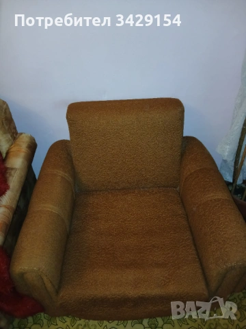 Супер Изгодно Комплект Голям Диван + 2 Фотьойла В Добро Състояние.!, снимка 4 - Дивани и мека мебел - 53101963