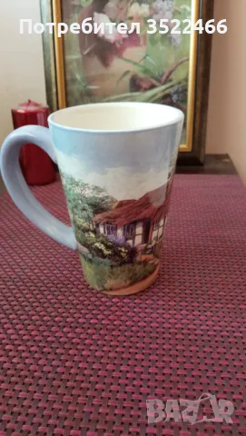 Красива чаша немски порцелан , снимка 2 - Чаши - 49670598