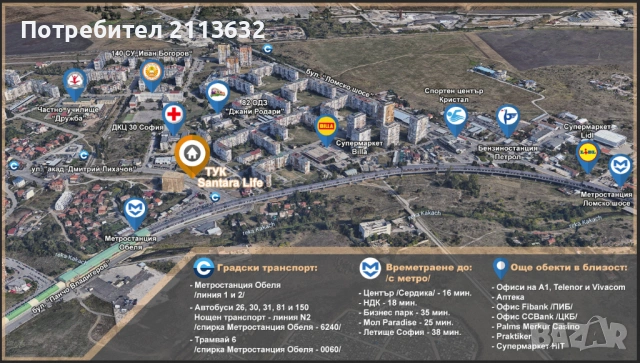 Тристаен Апартамент под наем Обеля 2 , снимка 10 - Апартаменти - 53993547