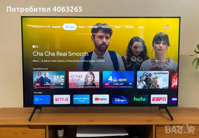 4K Sony Android Google tv 50 инча осма серия, снимка 1 - Телевизори - 48294739