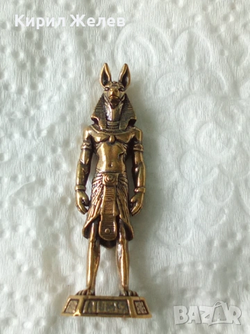 Бронзова фигурка на анубис 45033