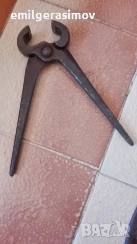 Стари метални инструменти . , снимка 6 - Клещи - 18622300