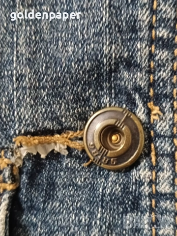 Ретро Дънково сако яке L, снимка 4 - Сака - 53395300