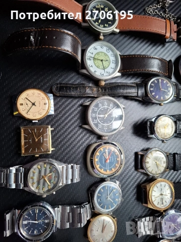 Лот от часовници - механични и кварцови , снимка 7 - Мъжки - 53192022