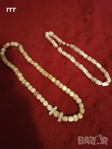 Стара седефена броеница, снимка 8 - Антикварни и старинни предмети - 43335621