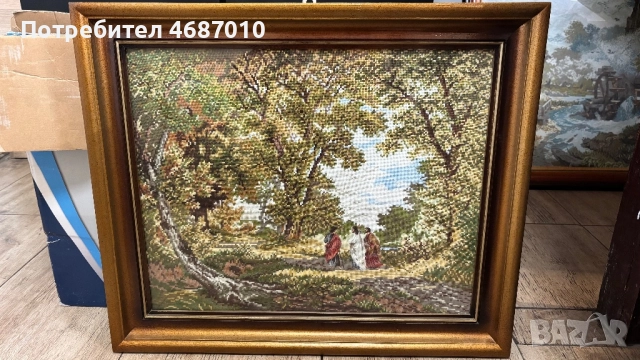 Ръчно изработен гоблен „Апостолската градина”