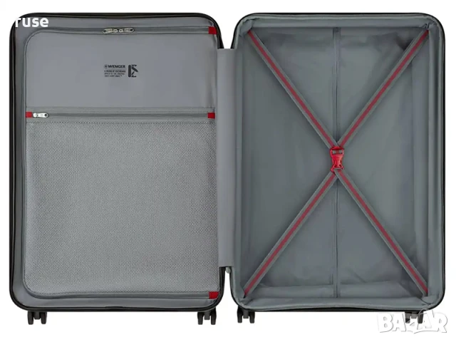 НОВИ! Голям куфар WENGER 121л твърд 75см , снимка 3 - Куфари - 50755641