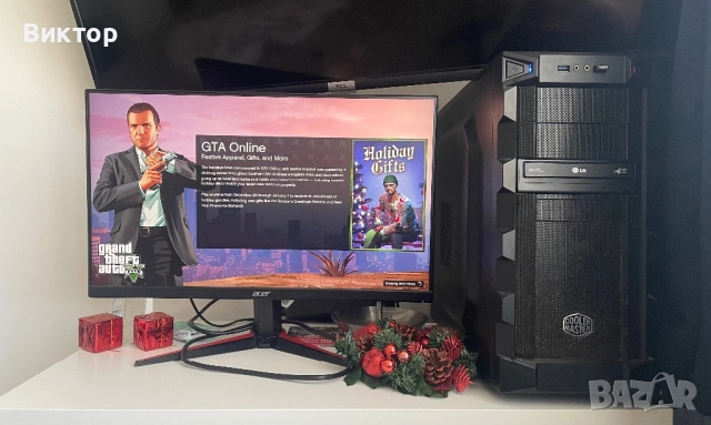 Бюджетен Геймърски Компютър - GTX 1060 6GB / Ryzen 3 / + Монитор , снимка 5 - Геймърски - 52955639