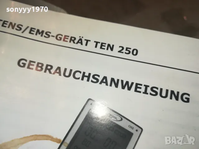 TENS/EMS TEN 250-УРЕД ЗА АКУПУНКТУРА ВНОС FRANCE 1808241054, снимка 17 - Медицинска апаратура - 46942280