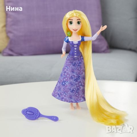 РАПУНЦЕЛ - оригинал на Hasbro със звук и светлина, снимка 3 - Кукли - 45351003