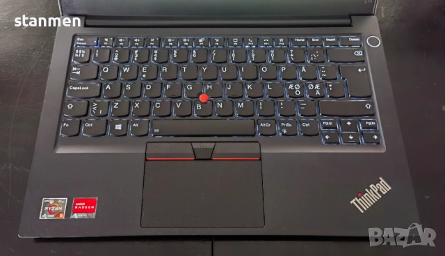 Продавам Гаранционнен Lenovo ThinkPad E14 Gen2/IPSматFHDсKам/up6x4ghz/nVme256gb/8gb/AmdRadeon/8чБат , снимка 7 - Лаптопи за дома - 52456575