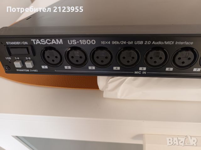 TASCAM-USB AUDIO INTERFACE, снимка 2 - Други - 45675690