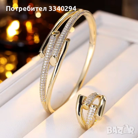 Комплекти грина и пръстен от медецинска стомана