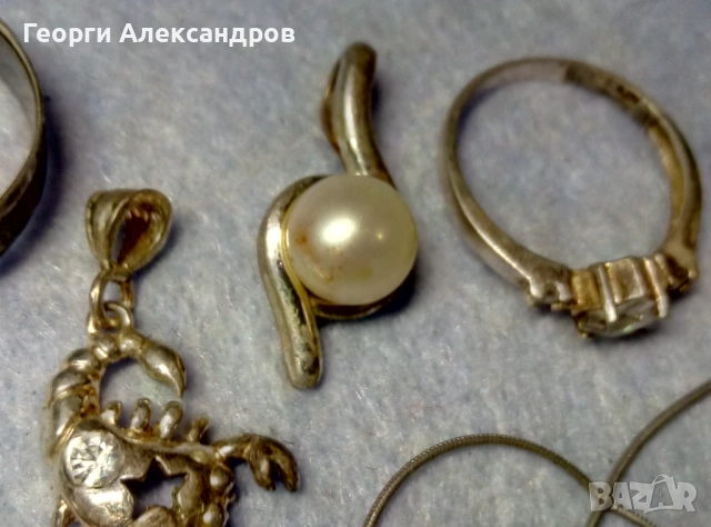 Лот СРЕБЪРНИ БИЖУТА По ДОГОВАРЯНЕ !!! СРЕБРО 925 / На бройка, снимка 11 - Колиета, медальони, синджири - 52870406