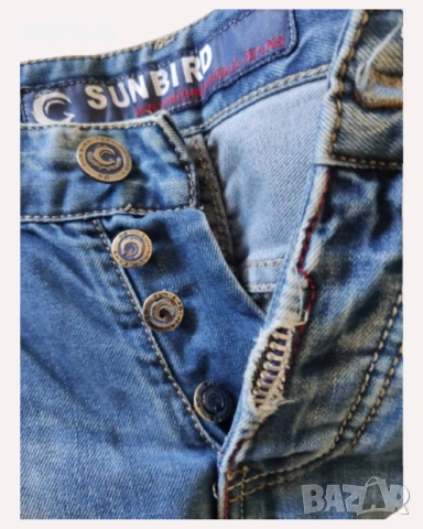 Мъжки дънки SUN BIRD – размер 31 – много запазени, снимка 5 - Дънки - 54111399