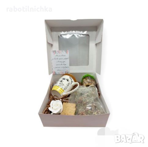 Подаръчна кутия за любителите на чай-три цвята, снимка 2 - Сувенири от дърво - 45712240