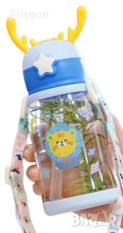 Забавна и практична детска бутилка за вода, снимка 4 - Други стоки за дома - 52840430