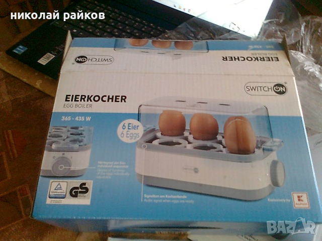 Яйцеварка за 6 яйца