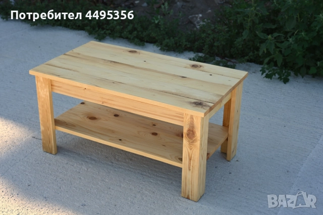 Холна маса масивно дърво, снимка 3 - Маси - 51608943