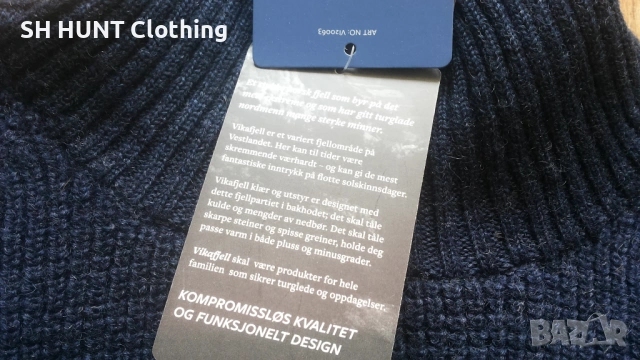 Vikafjell Varm Ullgenser Sweater 100% Wool размер L вълнена блуза - 2226, снимка 9 - Пуловери - 53624055