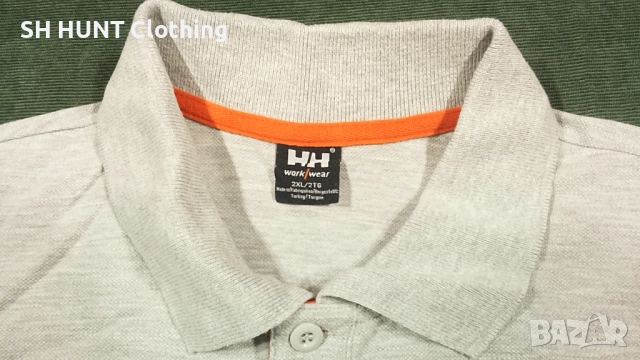 HELLY HANSEN Oxford Polo WorkWear T-Shirt размер XXL работна тениска W1-23, снимка 7 - Тениски - 52025930