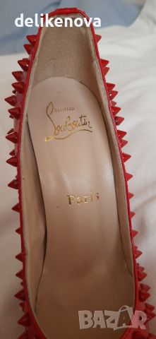 Christian  Louboutin. Original. Size 39 Уникат, снимка 2 - Дамски обувки на ток - 46140425