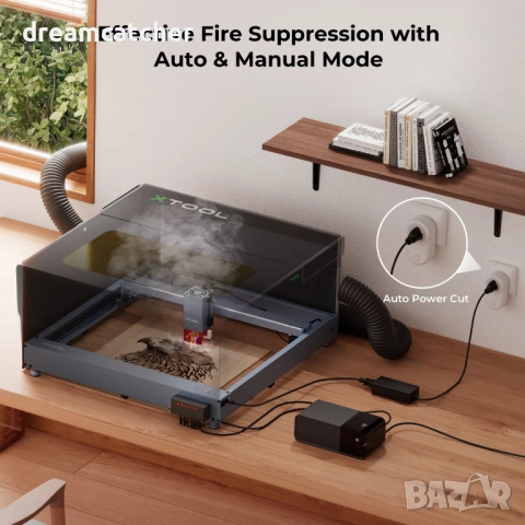 Комплект за засичане на пламък за лазер xTool Fire Safety Set：Auto Fire Detection & Extinguishing, снимка 4 - Друга електроника - 52421767
