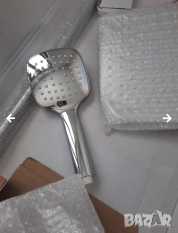 Душ система със стационарен и подвижен душ, снимка 4 - Душове - 52431662