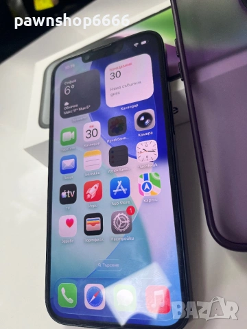Iphone 14 256GB 84% батерия с кутия отлично състояние, снимка 3 - Apple iPhone - 54022945